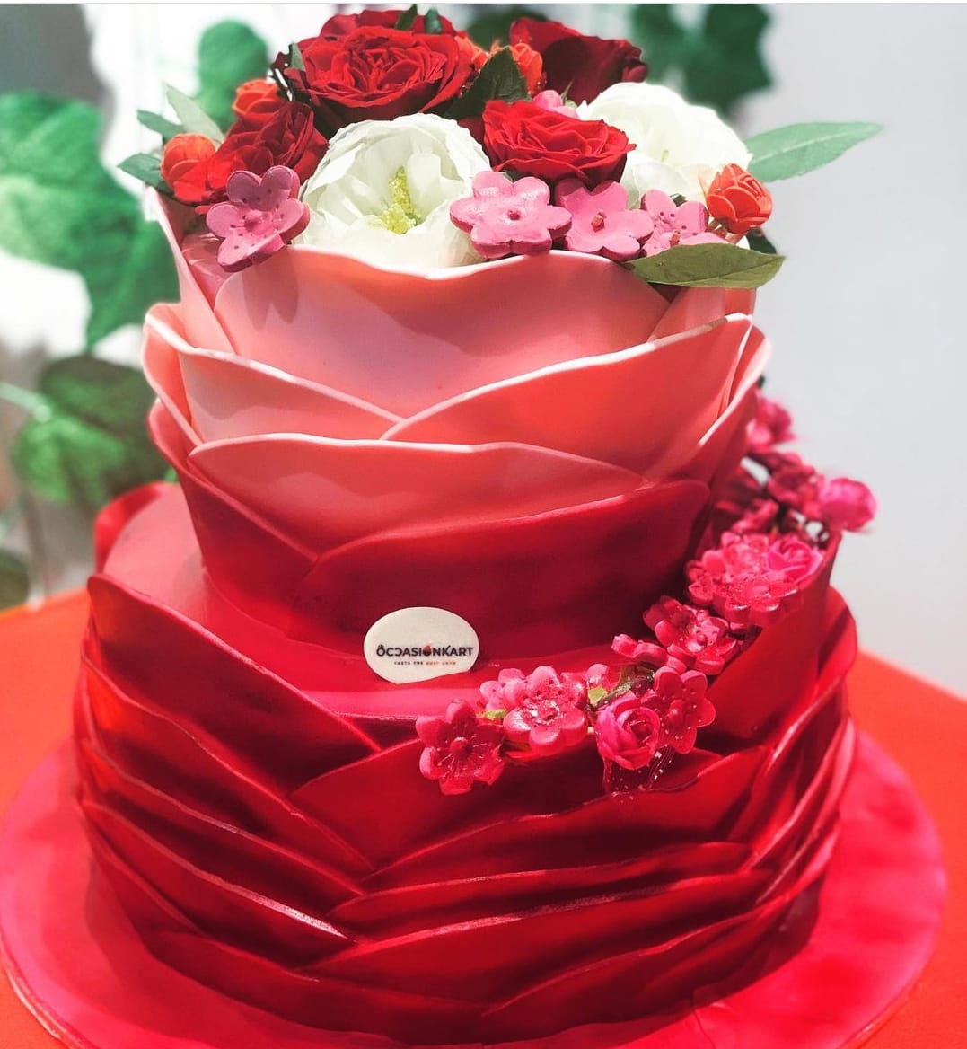 Flowers cake