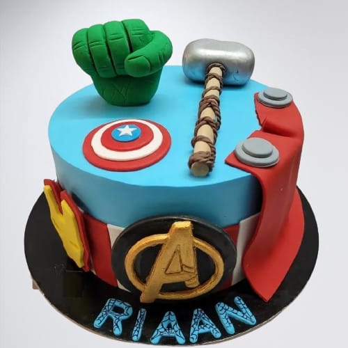 Super Hero Themed Cakes