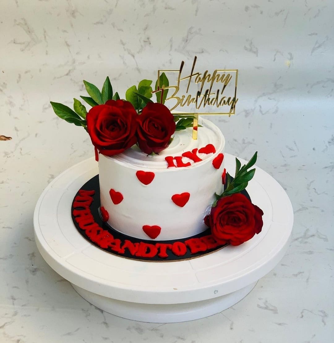Roses Love Cake
