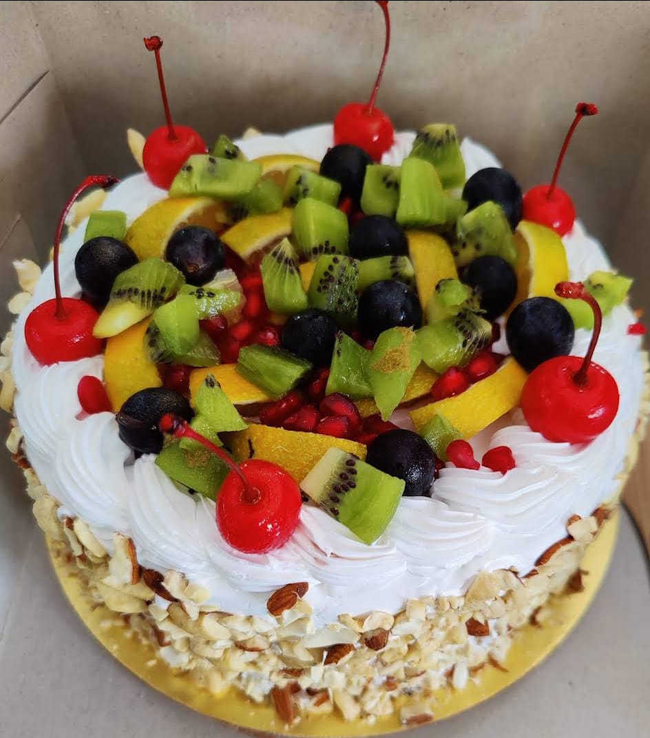 The Slice of Fruit Cake