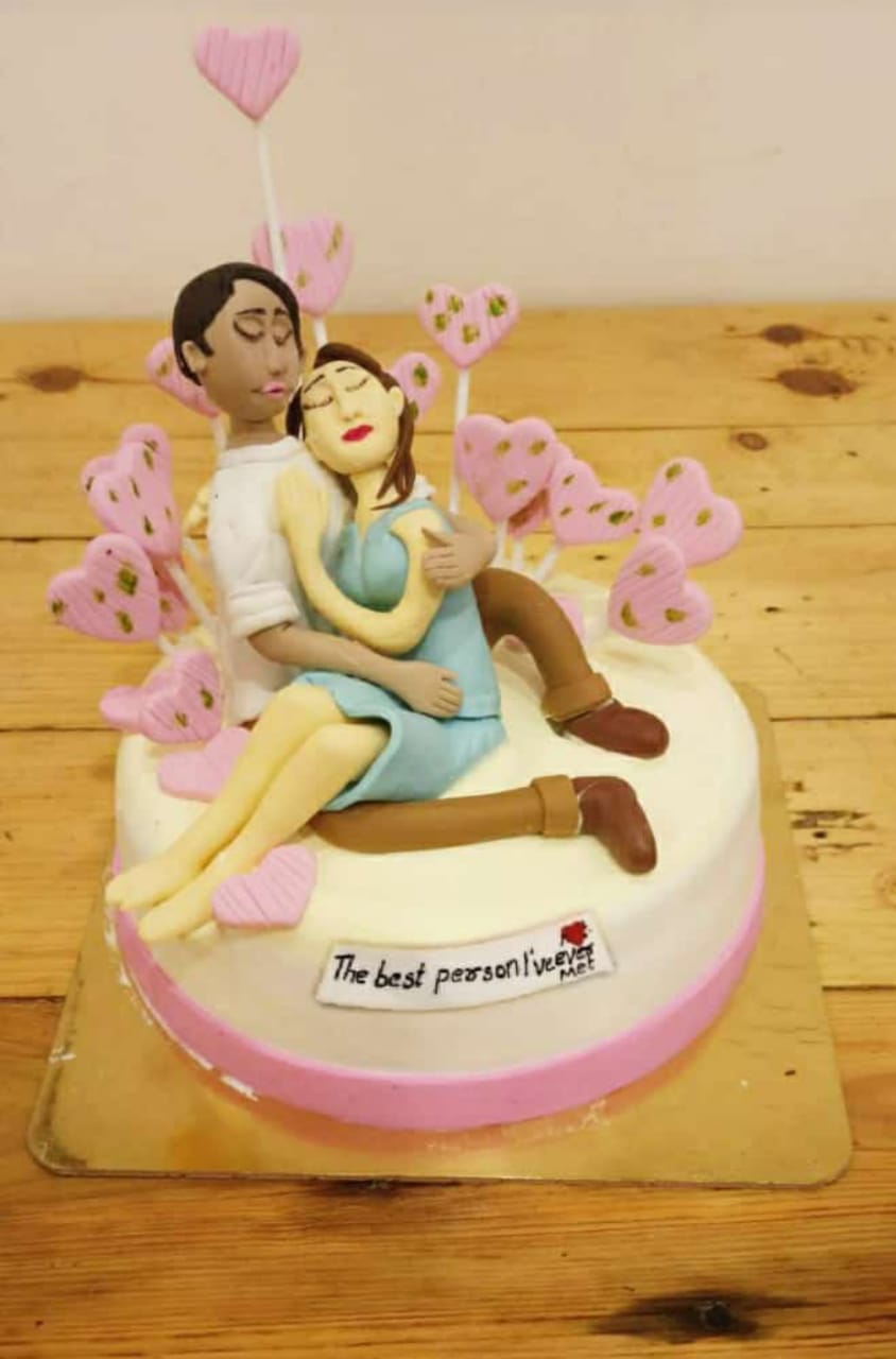 Love Birds Cake