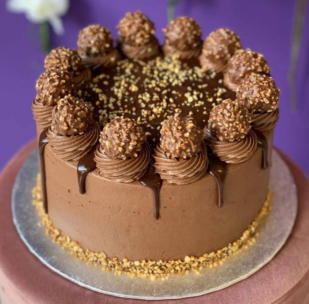 Ferrero Rocher cake
